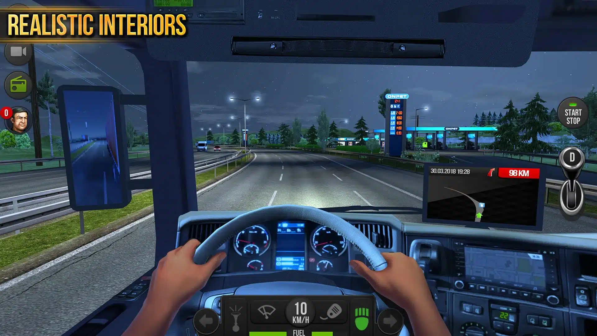 European Truck Simulator Game Template – Unity Source Code Ready Project screenshot 2