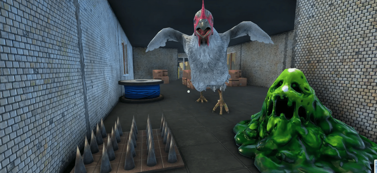 Evil Chicken: Scary Escape