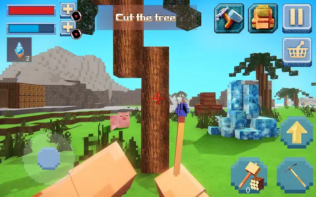 Explore Craft Survival Simulator 2019 SellUnitySourceCode  screenshot 5