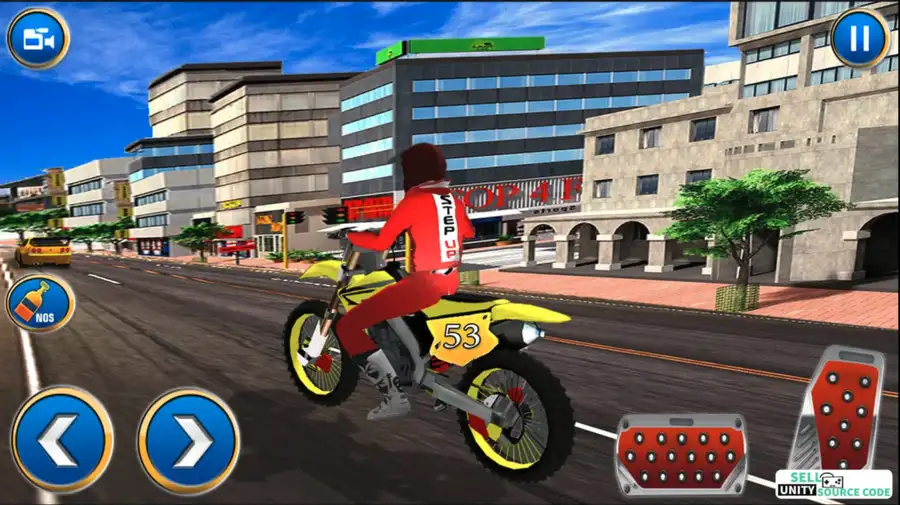 Extreme Bike Adventure - Stunt Tricks Racer 2018 SellUnitySourceCode 