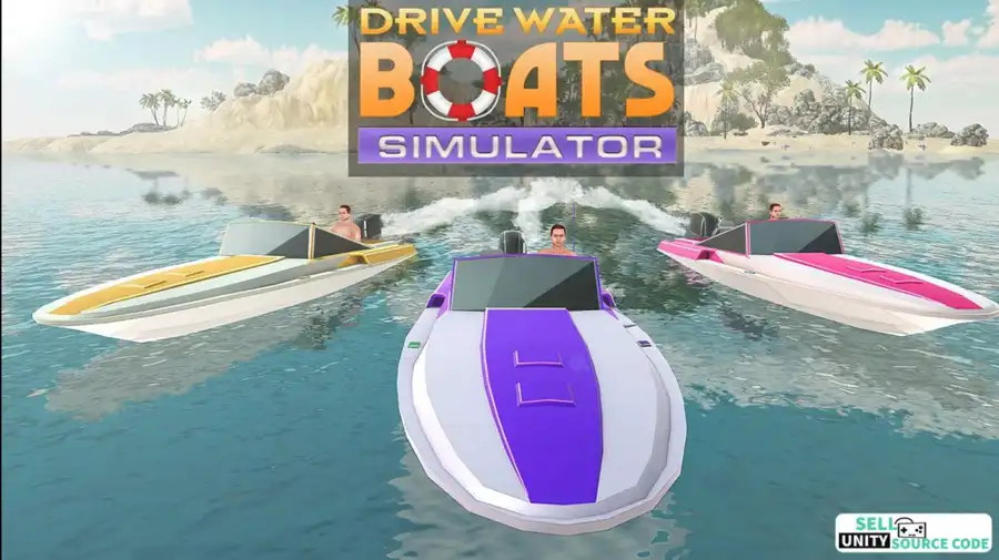 Extreme Boat Driving Simulator SellUnitySourceCode