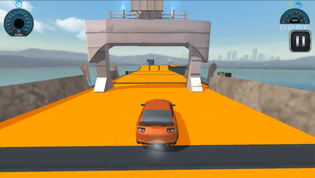 Extreme Mega Ramp Race – Ramp Stunt Car Games SellUnitySourceCode screenshot 3