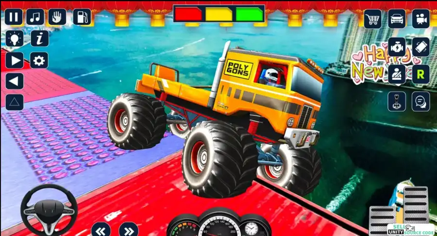   Extreme Monster:Truck Showdown SellUnitySourceCode  screenshot 2