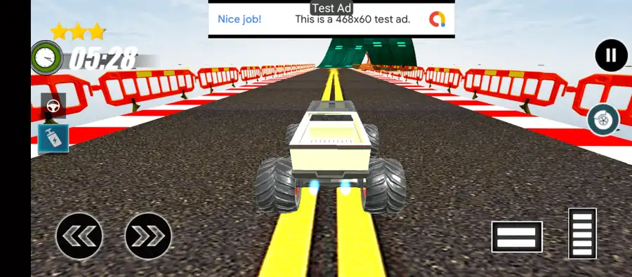 Extreme Monster Truck Stunt : US Monster Racing Game