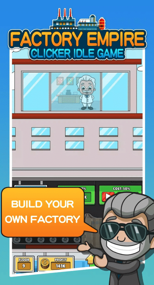 Factory Empire: Idle Clicker Tycoon Unity Source Code – Industry Automation screenshot 3