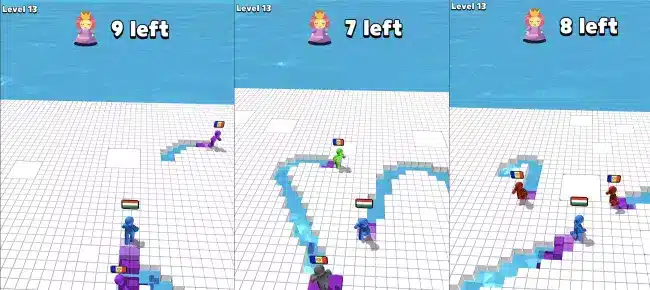 Fall Rush.io Hyper Casual Game SellUnitySourceCode