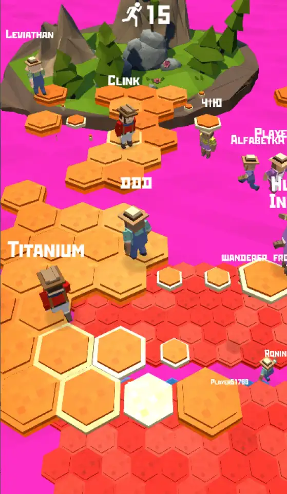 Falling Royal Race screenshot 3