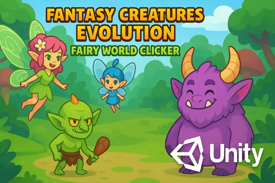 Fantasy Creatures Evolution: Fairy World Clicker