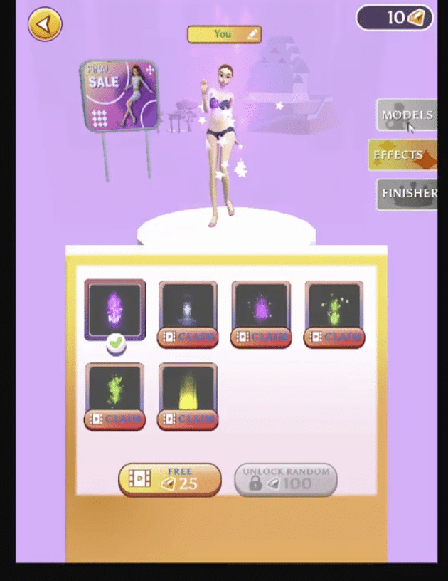 Fashion Battle – Unity Source Code screenshot 2