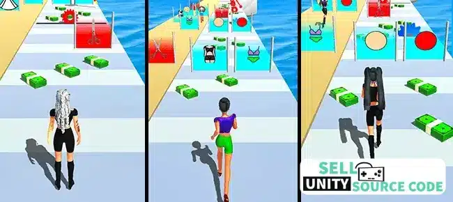 Fashion Queen 3D: Dress Up & Style Game –SellUnitySourceCode.com