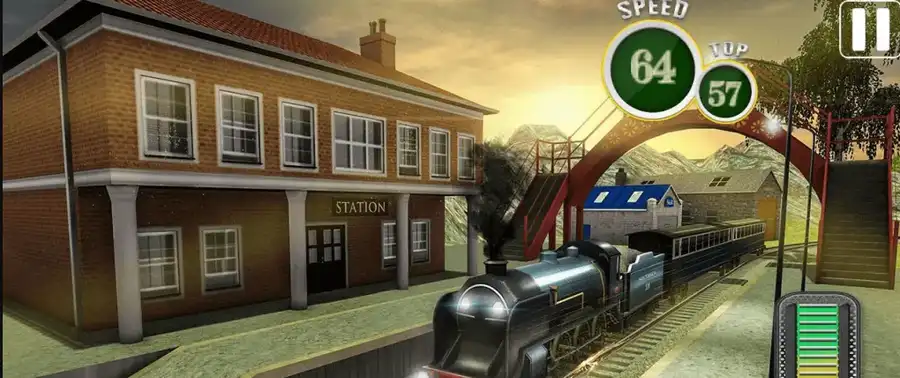Fast Euro Train Driver Sim: Train Games 3D SellUnitySourceCode