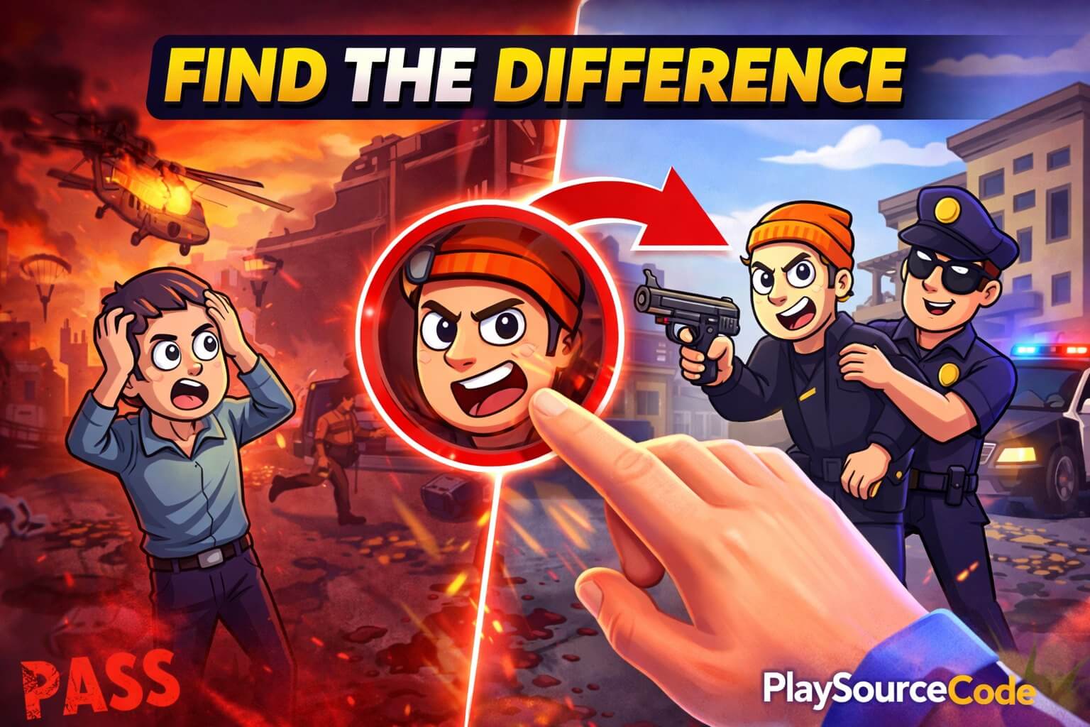 Find The Differences - Detective Story Unity Source code