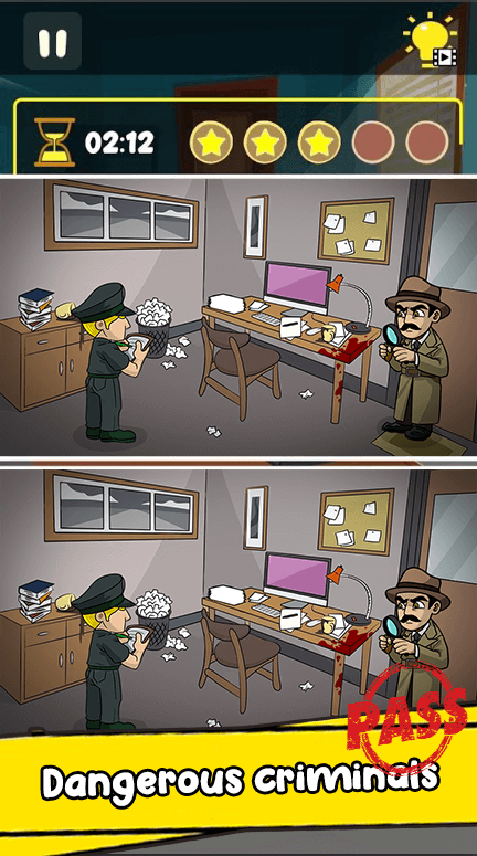 Find The Differences - Detective Story Unity Source code screenshot 5