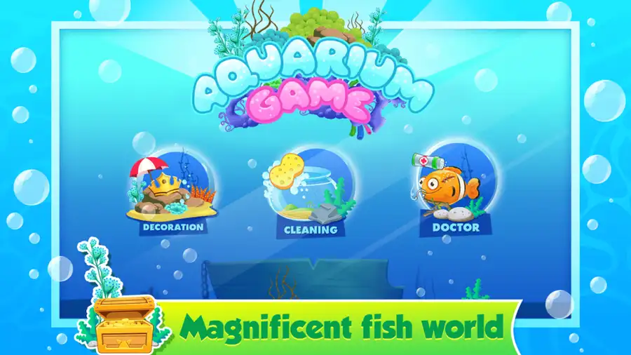 Fish Tank My Aquarium Game SellUnitySourceCode screenshot 5