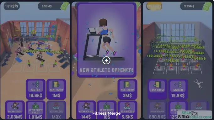 Fitness Merge SellUnitySourceCode