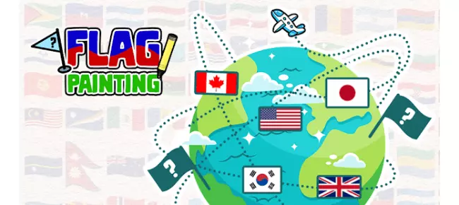 Flag Painting Puzzle SellUnitySourceCode screenshot 3