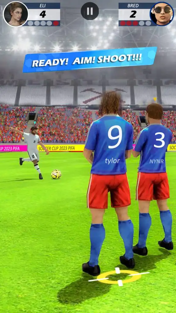 Flick Football Game SellUnitySourceCode  screenshot 2