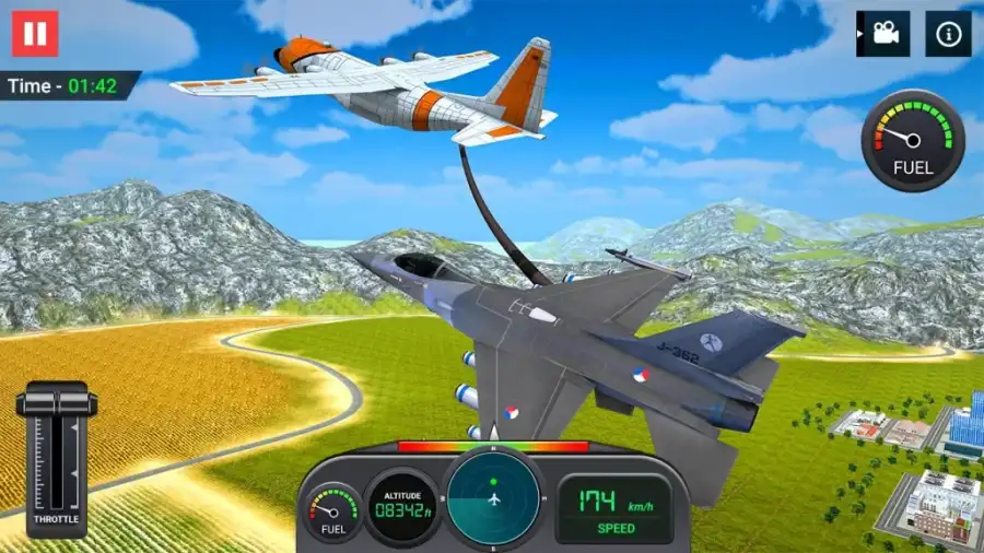 Flight Simulator 2019 - Free SellUnitySourceCode  screenshot 2
