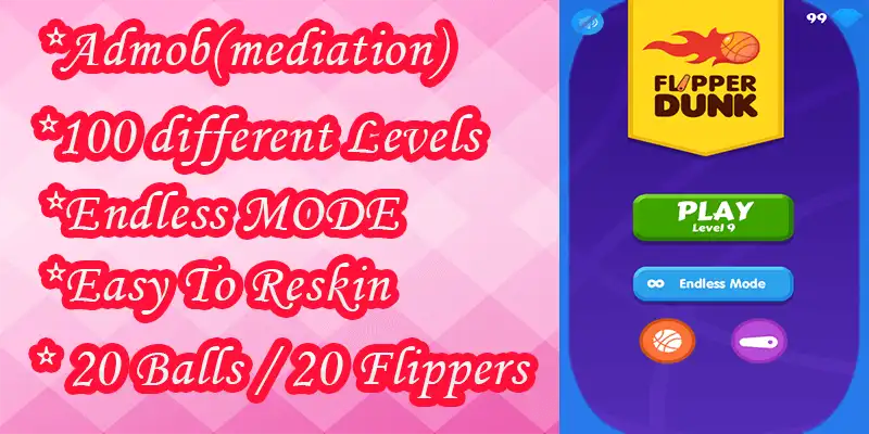 Flipper Basketball SellUnitySourceCode