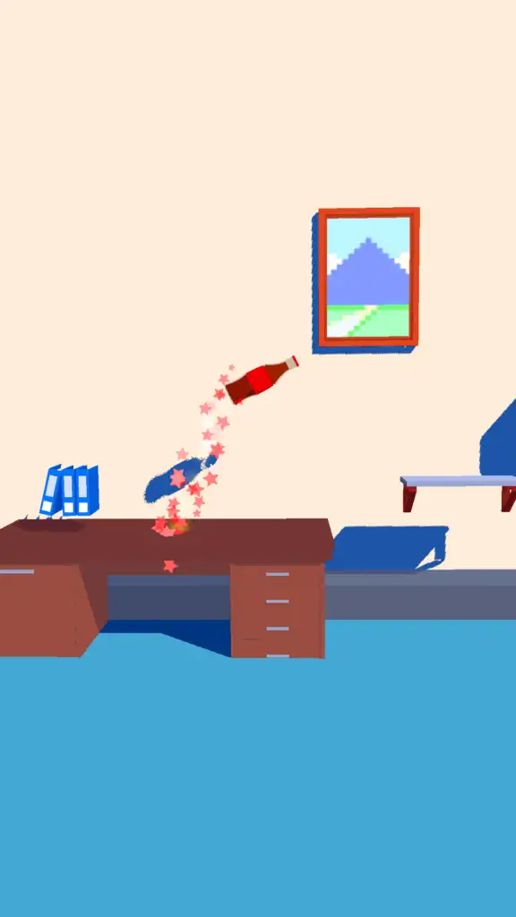 Flippy Bottle: Jumping Game SellUnitySourceCode screenshot 4