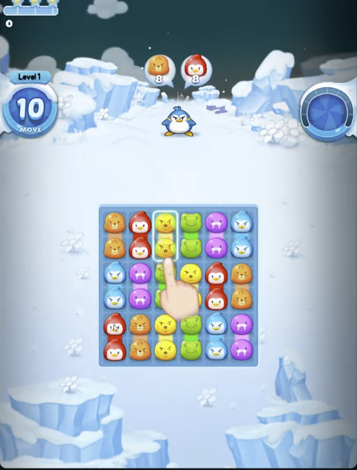 Flying Penguin Match-3 RPG – Unity Source Code screenshot 4