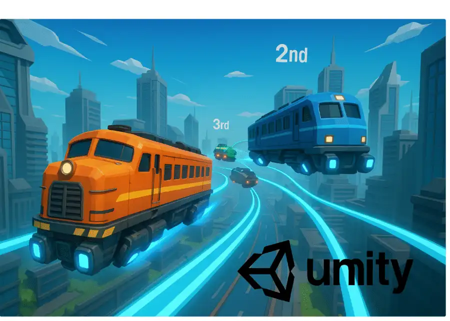 Flying Train Future Race