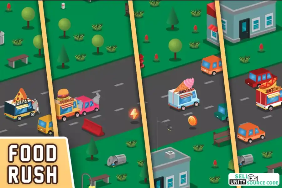 Food Rush 2.0 - Complete Project SellUnitySourceCode