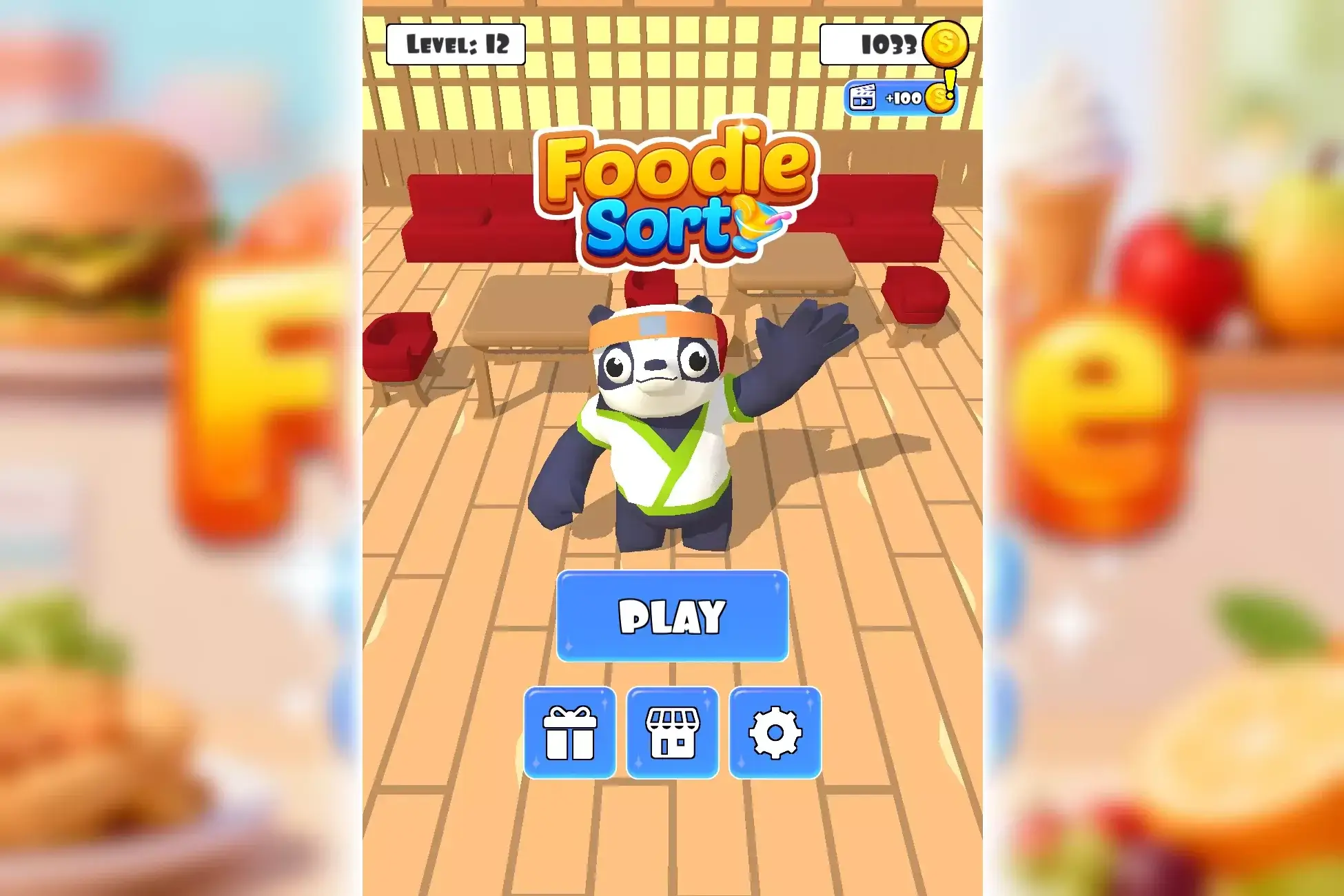 Foodie Sort Hyper Casual Puzzle – Complete Unity Game Project screenshot 3