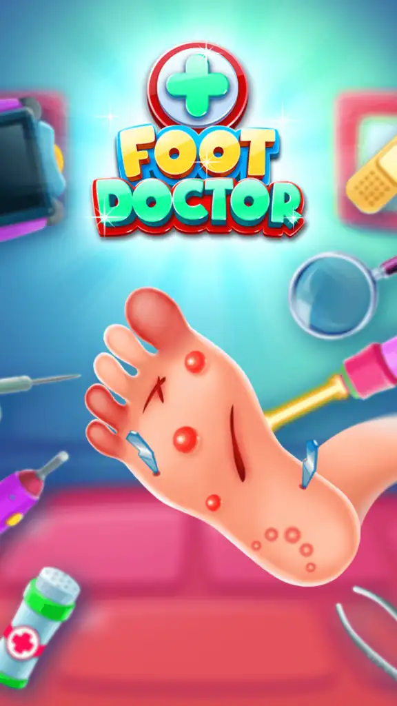 🩺 Foot Doctor Games SellUnitySourceCode screenshot 5