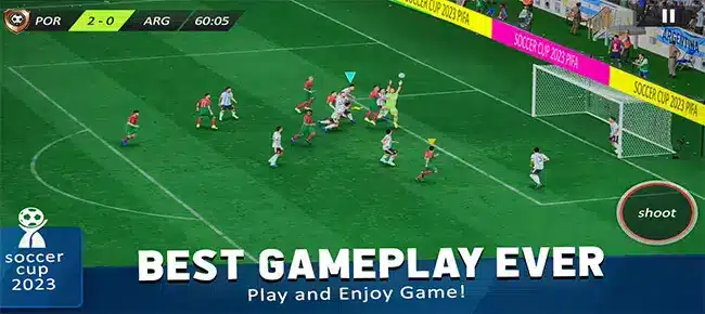 Football Game 2023 Soccer Sell Unity Game Code screenshot 4