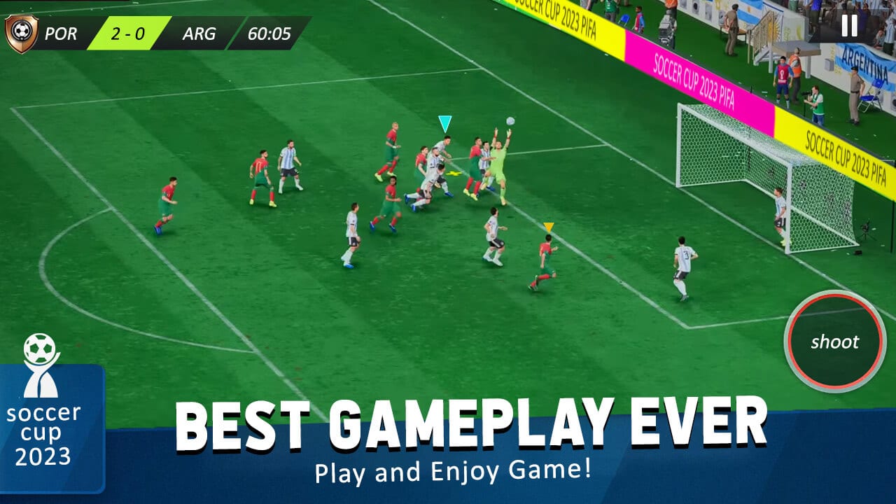 Football Game 2023 Soccer Unity Game Code screenshot 4