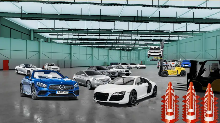 Forklifter Simulator : Wrong Car Parking SellUnitySourceCode