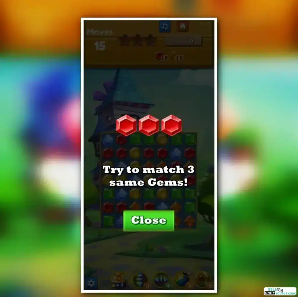 Fox Match3 Repository Sell Unity Game Code screenshot 3