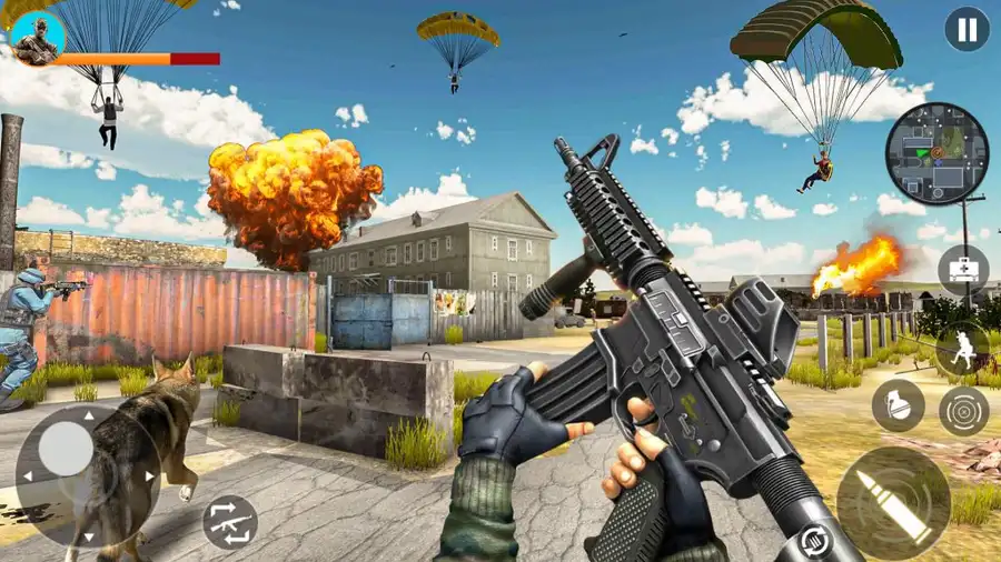 FPS Commando Shooting Battleground SellUnitySourceCode
