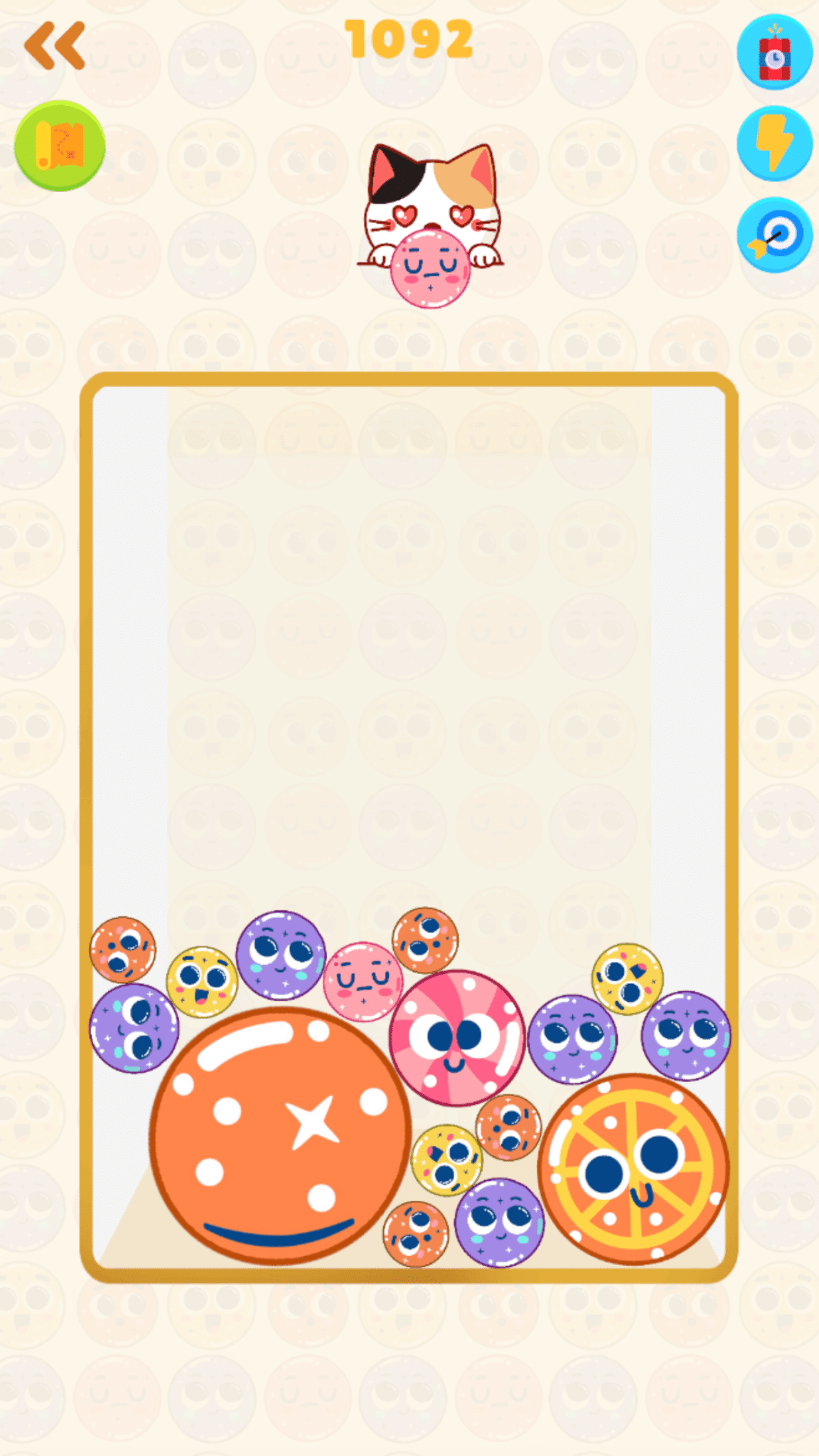 Fruit Merge Drop Puzzle Unity Game screenshot 3
