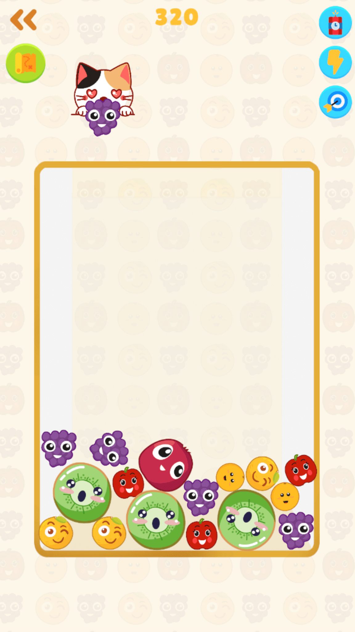 Fruit Merge Drop Puzzle Unity Game screenshot 5