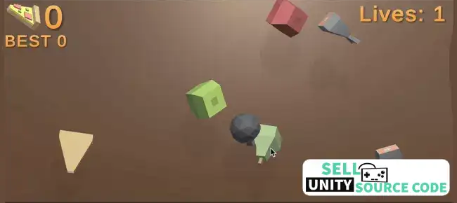 Fruit poly cut Ninja SellUnitySourceCode screenshot 2