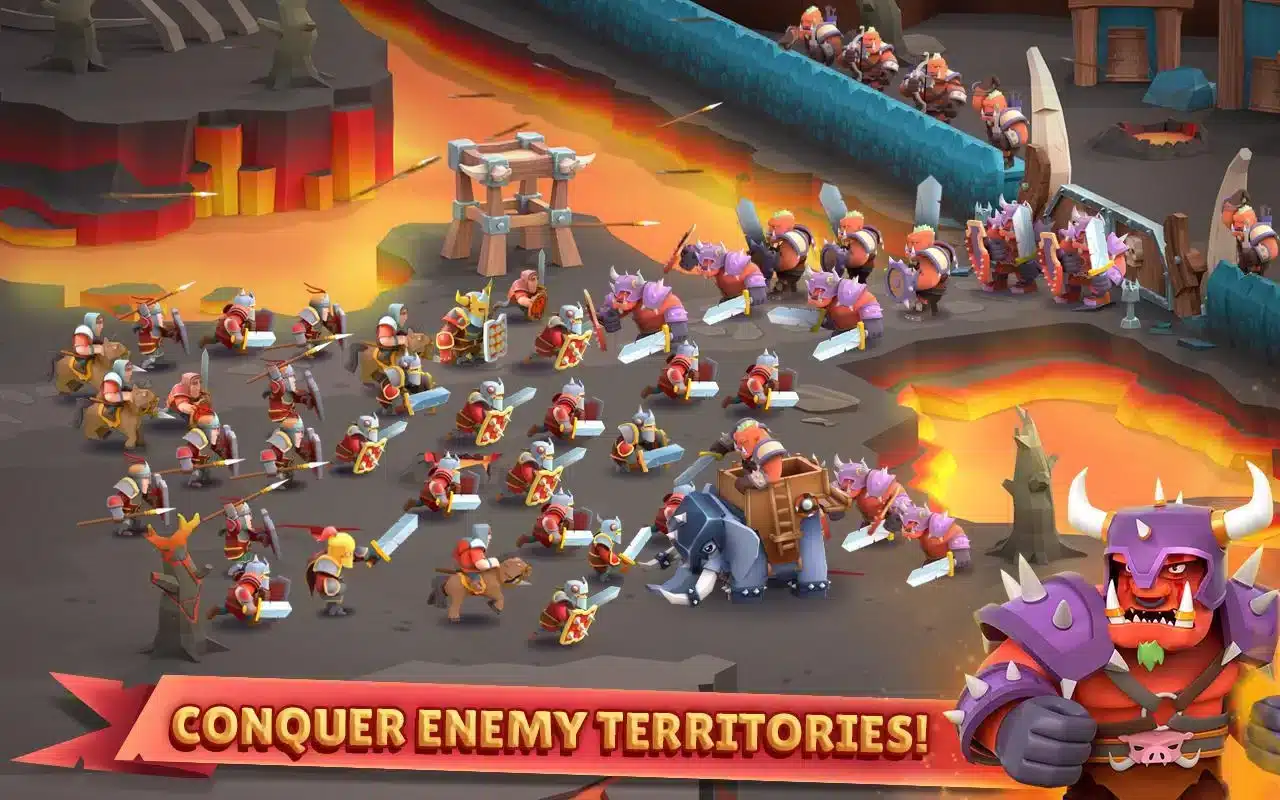 Game of Warriors Strategy Unity Source Code – Mobile Game Template Android iOS screenshot 3
