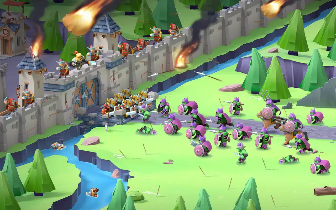 Game of Warriors Strategy Unity Source Code – Mobile Game Template Android iOS screenshot 5