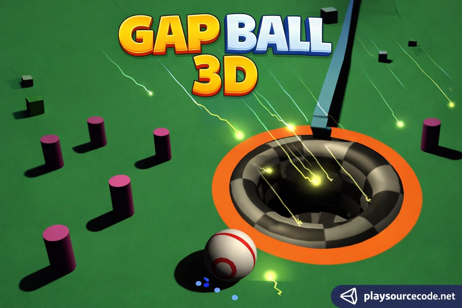 Gap Ball 3D Hyper Casual Game – Complete Unity Source Code