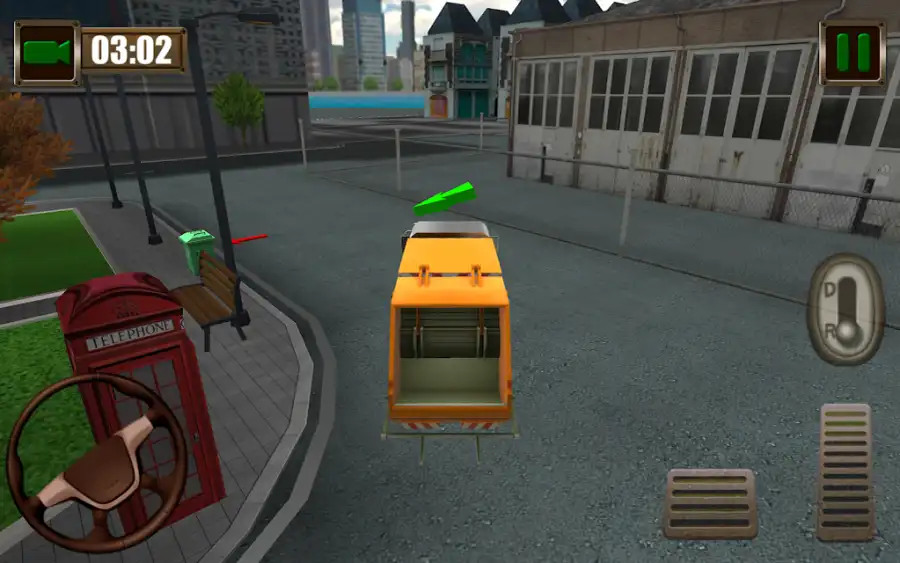 Garbage Truck Simulator 2015 SellUnitySourceCode screenshot 3