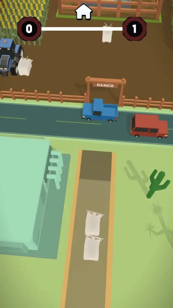 Goat Traffic Escape 3D – Hyper Casual Mobile Game screenshot 3