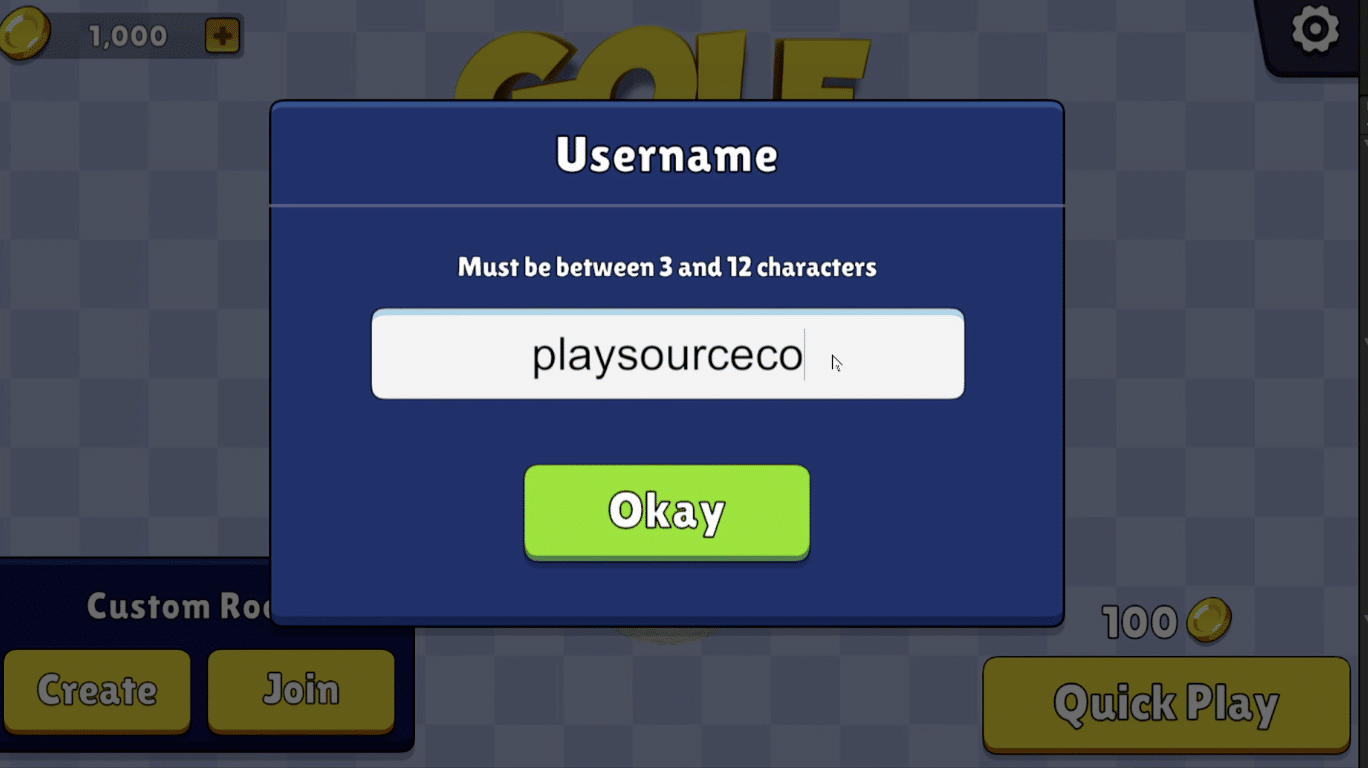 Golf Master – Multiplayer | Unity Source Code | screenshot 2