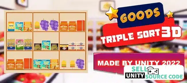 🧩 Goods Triple Sort 3D SellUnitySourceCode screenshot 2