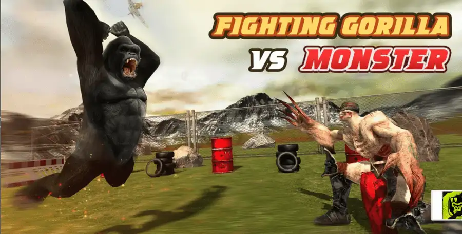 Gorilla Vs Monster | Fighting Games screenshot 3