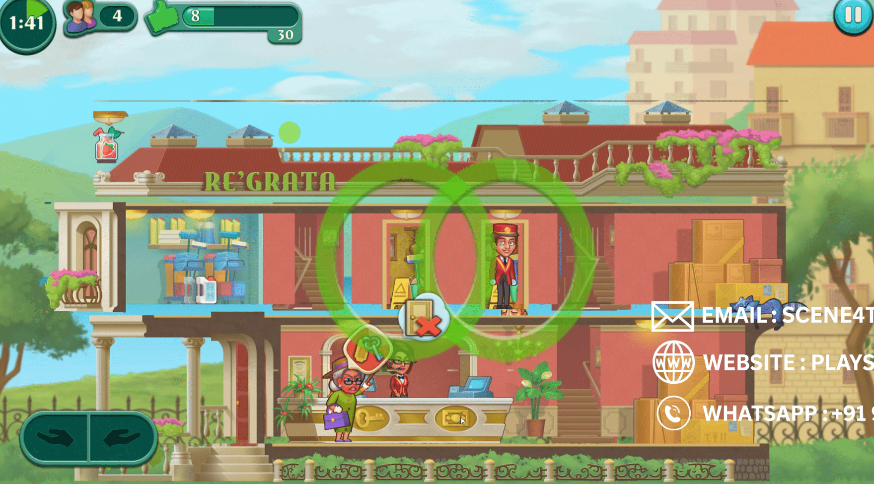 Grand Hotel Mania Hotel Games Unity Source Code screenshot 5
