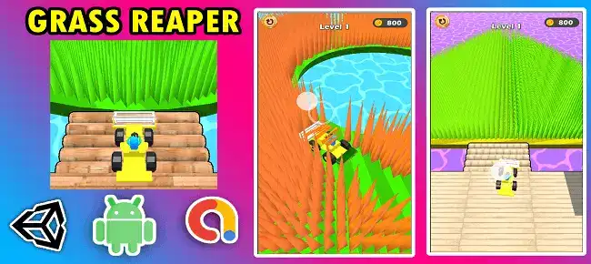 Grass Reaper 3D SellUnitySourceCode