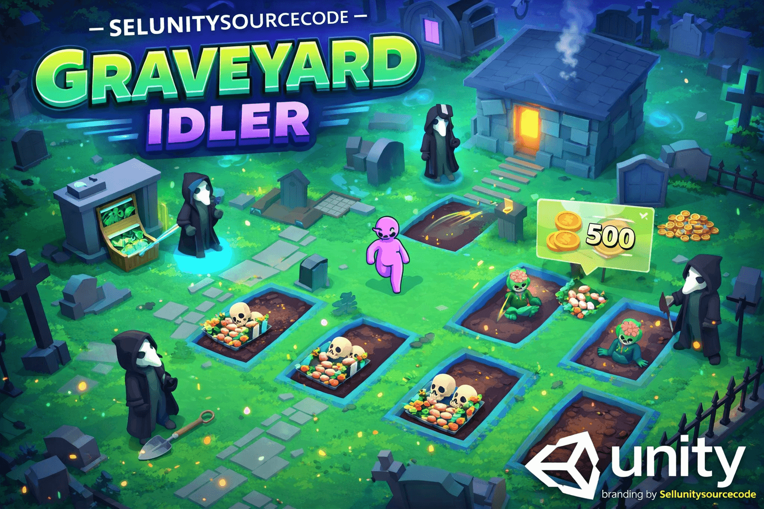 Graveyard Idler – Zombie Idle Management Game