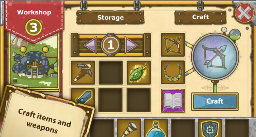 Griblers RPG SellUnitySourceCode screenshot 5