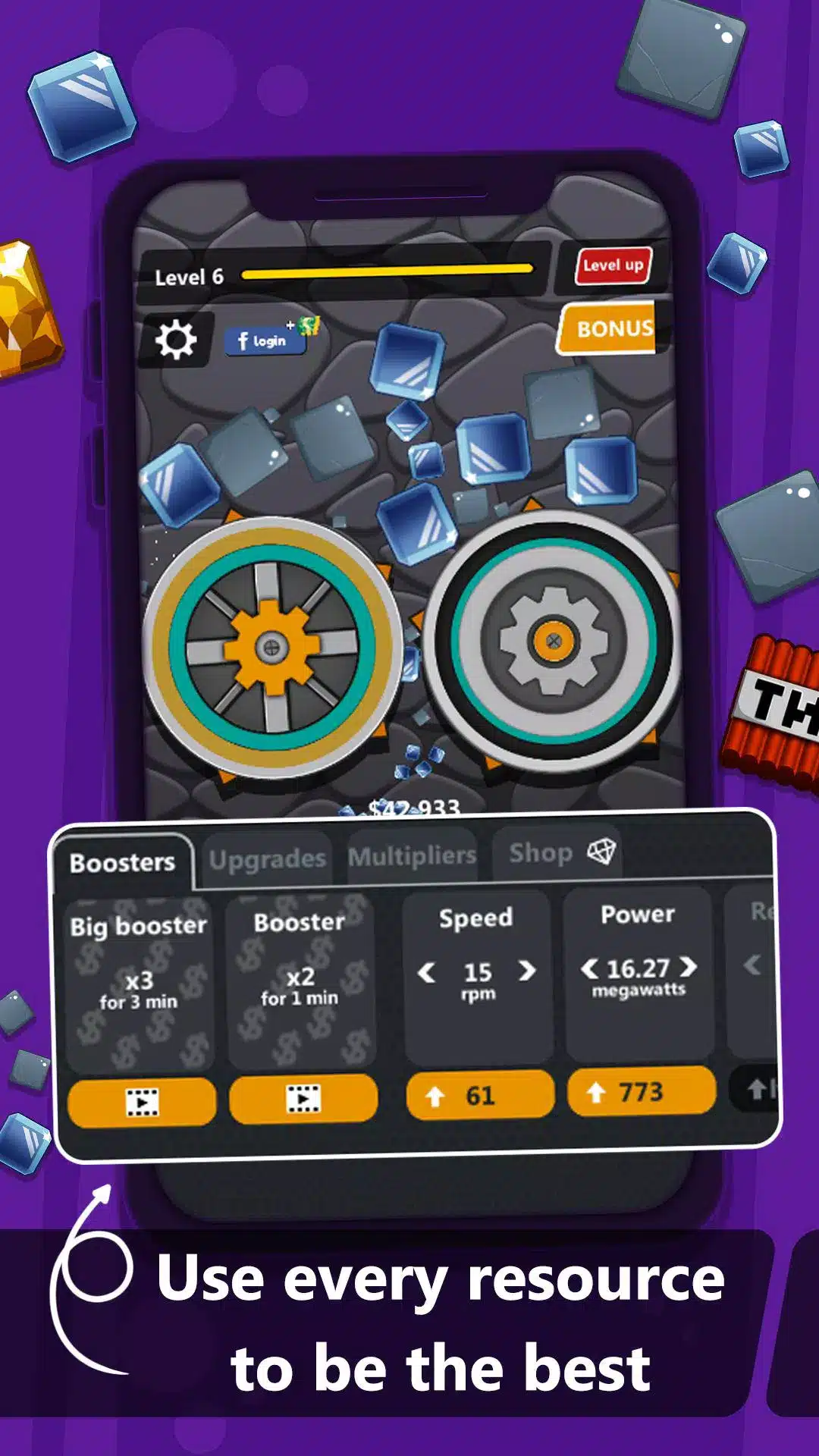 Grind my Gears - Idle Fun  Unity Code screenshot 4
